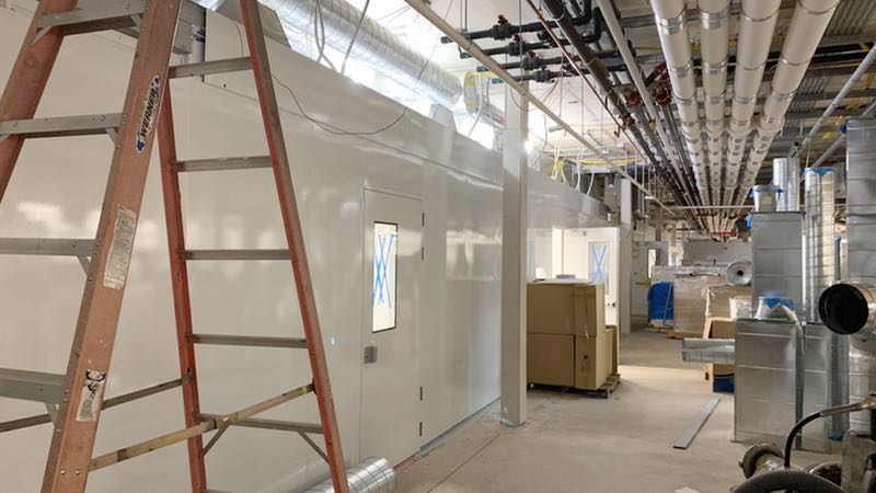 New 7,000 square feet cleanroom is classified ISO 7