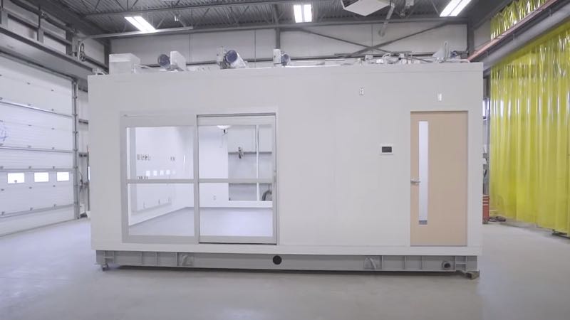 Mecart supplies modular isolation units to Montreal hospital