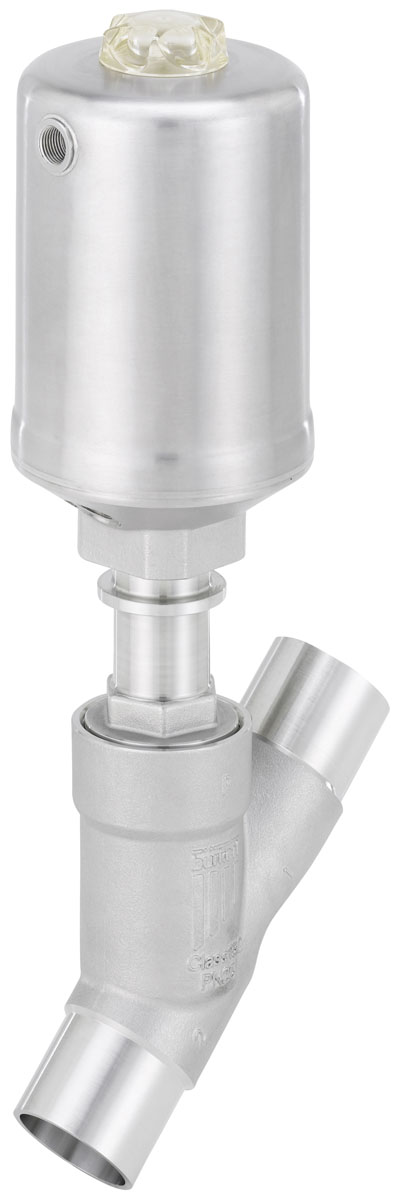 New networkable hygienic valve actuators from Burkert