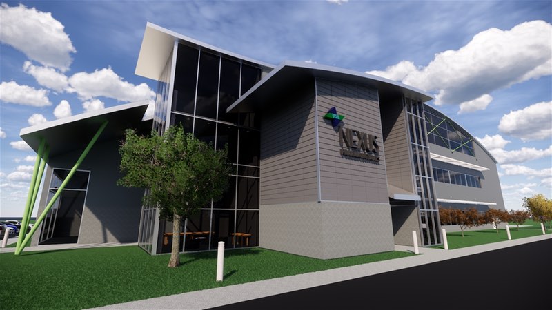 Rending for Nexus Pharmaceuticals’ manufacturing facility. Credit: Integrated Project Services
