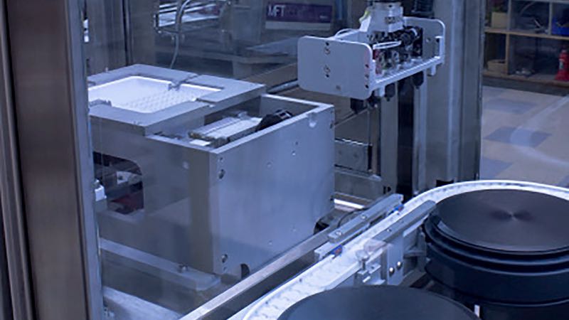 NuTec employs cleanroom robots to develop automated medical syringe manufacturing