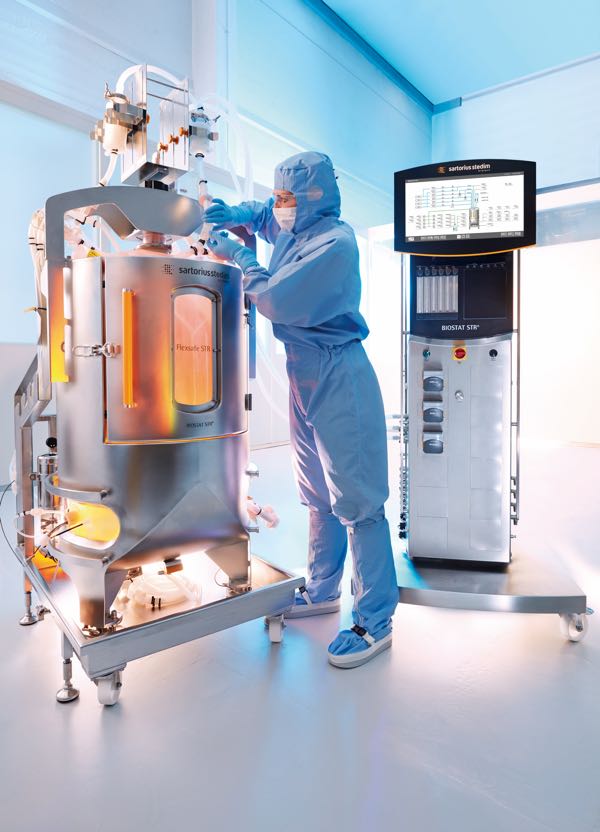 Perfusion cell culture application: Repligen’s XCell ATF cell retention control technology will be integrated into SSB’s BIOSTAT STR large-scale single-use bioreactors