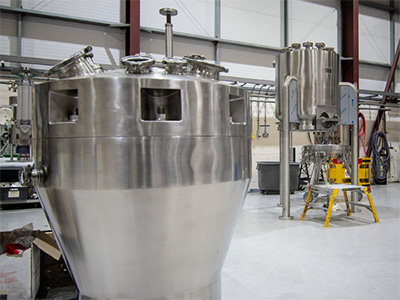 Stainless steel vessels for Nutsche Filter Dyer and MicroSphere Refiner