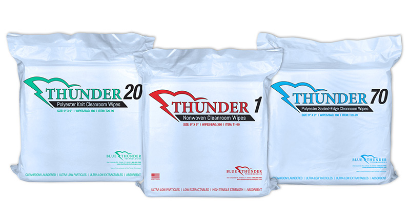 Thunder Wipes for ISO 3 – 6 Cleanrooms