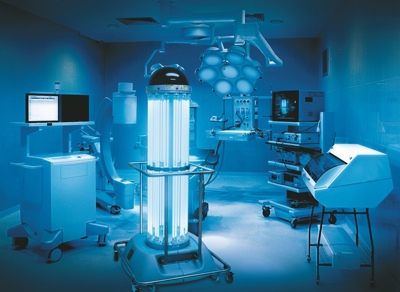 uv disinfection room