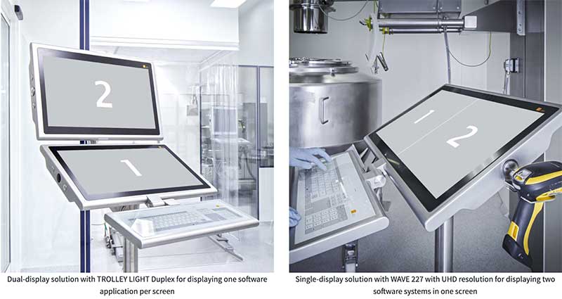 UHD resolution in cleanrooms – When it is beneficial to have an exceptionally high-resolution display?