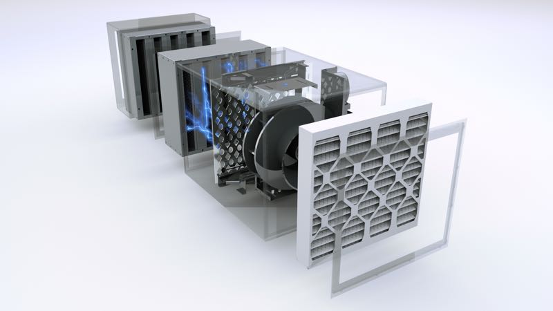 Patented: CleanAir Solutions’s dual filtration system eliminates bioburden from the air stream
