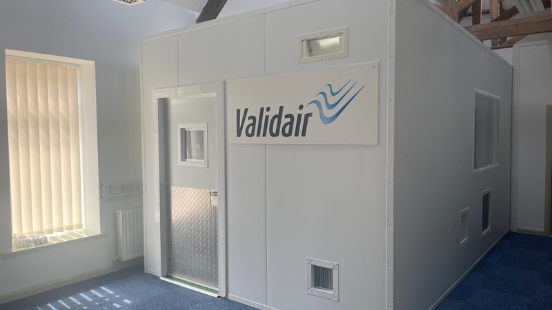 Validair Diamond Scientific installs cleanroom for in-house testing, research & training