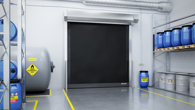 ASSA ABLOY launches the only fully ATEX-certified high-speed doors