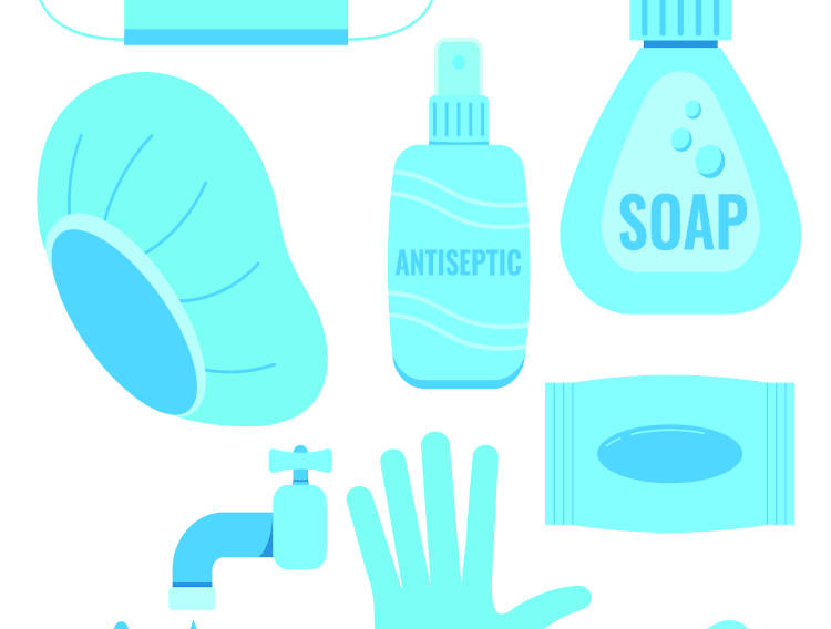 Assessing disinfection rotation at the point of use: Designing a field trial