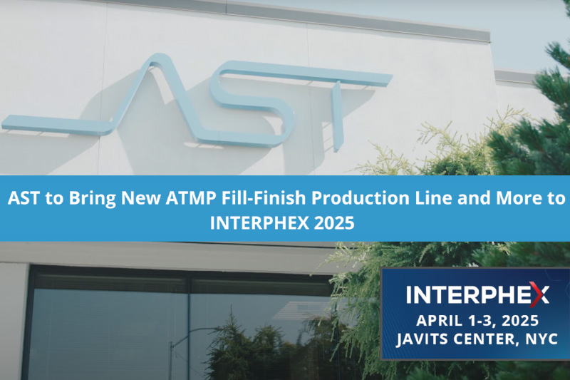 AST brings new ATMP fill-finish production line to INTERPHEX 2025
