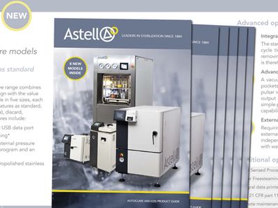 Astell releases new autoclave and EDS product guide