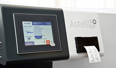 Astell rolls out latest colour touchscreen controllers for new autoclave range