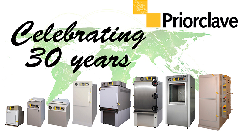 Autoclave manufacturer Priorclave celebrates 30 years