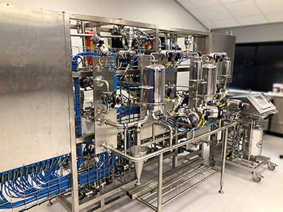 Automating a sterile filtration system