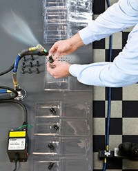 Beat the zap with Exair blowoff station