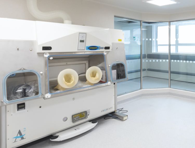 BES completes Phase 1 of hospital aseptic suite project