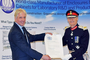 Bigneat awarded the Queen’s Award by Lord-Lieutenant of Hampshire