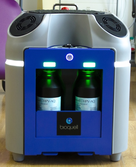 Bioquell launches next-generation hydrogen peroxide vapour microbial eradication technology