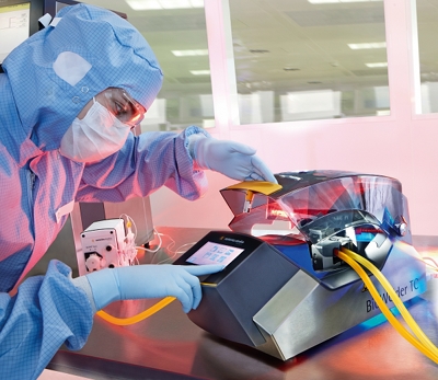 BioWelder TC welds liquid-filled TPE tubing