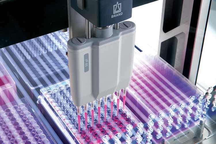 Brand unveils cleanroom pipetting robot 