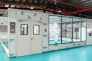 Building the backbone of global connectivity with Airkey’s ISO 6 cleanroom