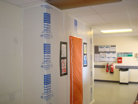 Building within mission critical facilities