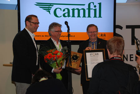 Camfil Road Show wins major Swedish award