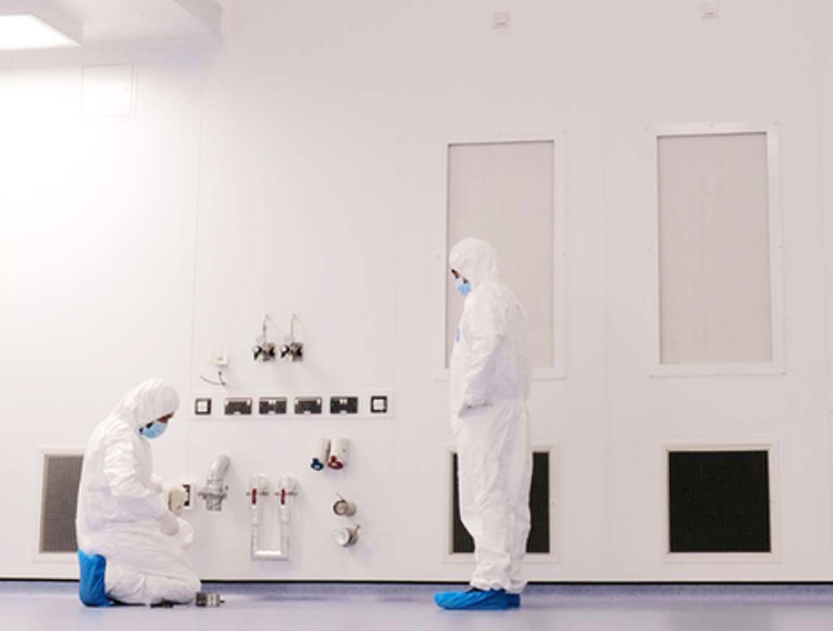 Case study of a cleanroom build: To infinity and beyond