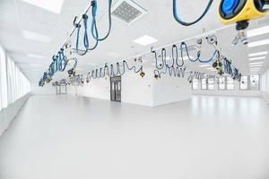 CAT and Goldbeck build cleanroom the size of two handball courts