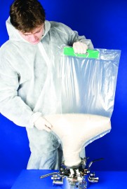 ChargeBag provides cost-effective contained powder transfer