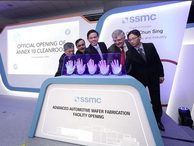 Chipmaker SSMC boosts silicon production with facility in Singapore