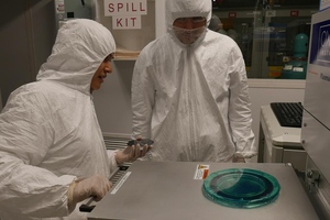 CHIPS and Science Act spurs NanoFab cleanroom ribbon cutting at NYU