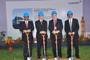Clariant performs groundbreaking for new Healthcare Packaging plant in India