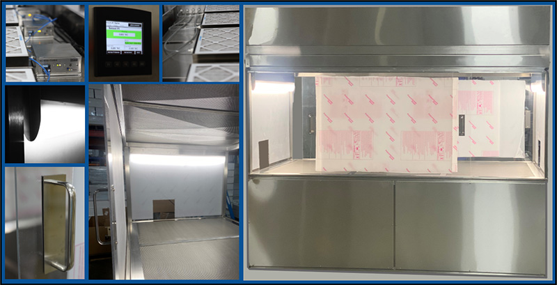 Clean Rooms International fulfills pharmaceutical manufacturer’s requirement for laminar air flow and
sterility on new bottle fill line