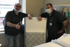 Clean Rooms International retrofits HEPA units for COVID 19 care sites