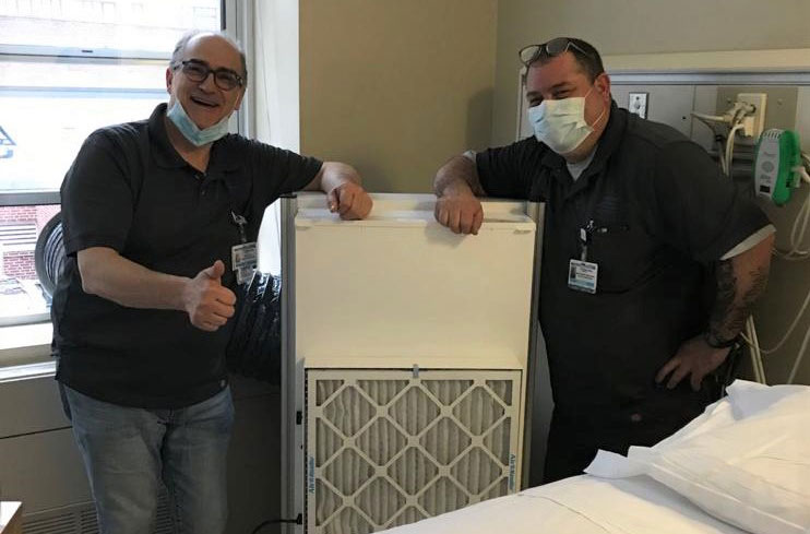 Clean Rooms International retrofits HEPA units for COVID 19 care sites