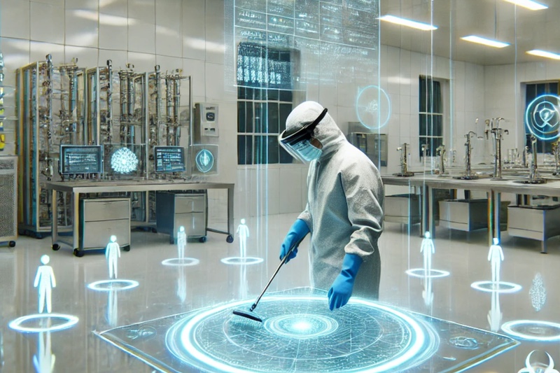 CleanAR: ABN reveals a new cleanroom cleaning augmented reality system in the works
