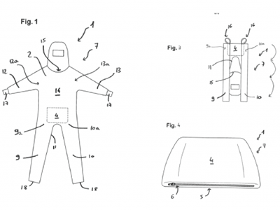 Cleanroom clothing in a sterilisable, reusable package
