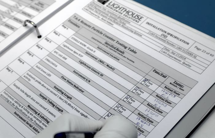 Cleanroom monitoring system qualification made easy