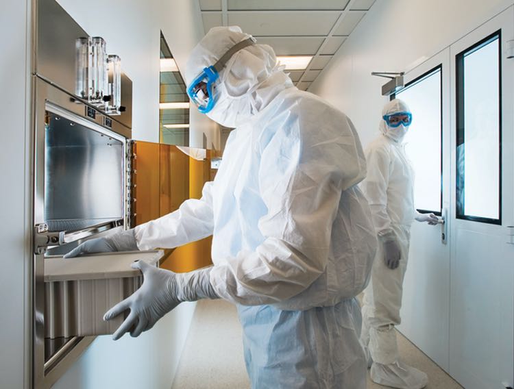Clothing solution for EU GMP Annex I