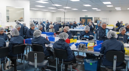 Command doubles cleanroom manufacturing space in Nicaragua
