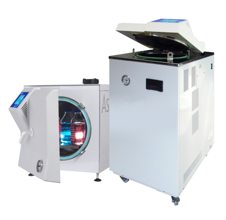 Compact sterilising solution does not need a drain