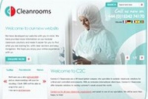 Connect 2 Cleanrooms and cleanroomshop.com launch new websites