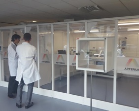 Connect 2 Cleanrooms builds cleanroom for medical device producer Arterius 