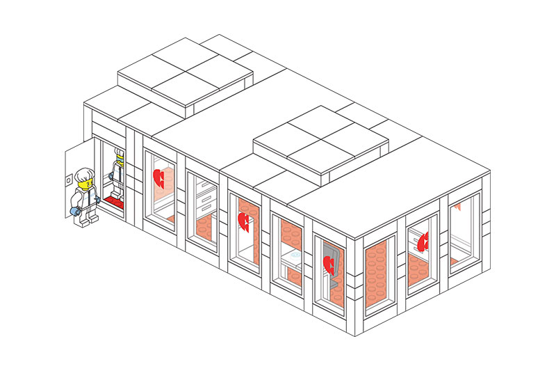 Connect 2 Cleanrooms launches LEGO® brick cleanroom to simplify highly technical concepts