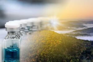 COVID-19 drug manufacturer reduces carbon footprint