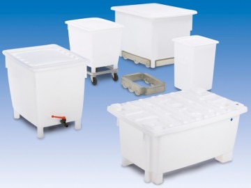Craemer introduces hygienic large plastic containers for pharma and food
