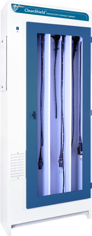 CS Medical CleanShield cabinet protects endoscopes from contamination