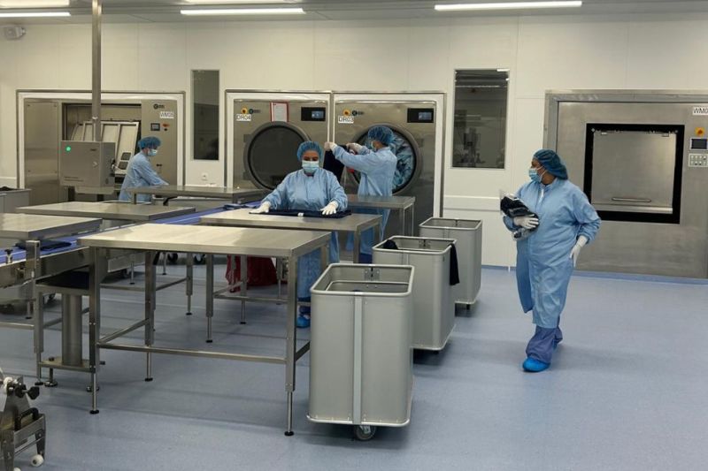 CWS Cleanrooms begins operations at new Belgium garment processing facility